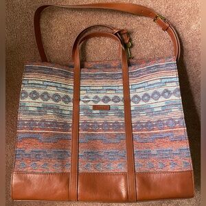 Southwest-style Fossil Carmen Tote